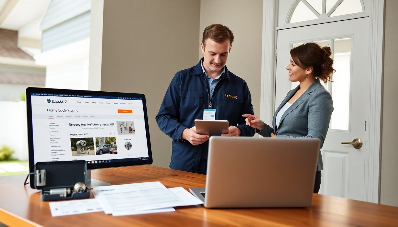home lock-7.com page